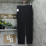 Kasper Womens Pull On Elastic Back Trouser Pants 10914013 Black M