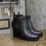 Michael Michael Kors Evaline Heeled Bootie Pull On Dress Black Multi 9M