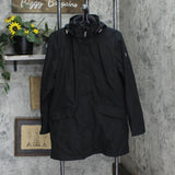 Lands' End Womens 3 in 1 Systems Jacket with Vest 1791640 Black XL