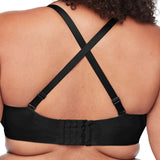 Warner's Womens Easy Does It Wireless Lightly Lined Strapless Bra Black S