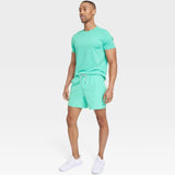 All In Motion Men's Hybrid Shorts 6" Green 2XL