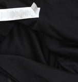 Alex Evenings Plus Blazer Tuxedo Tunic Pullover Satin Trim Jacket Black 3X