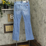 7 For All Mankind Womens Solid Flare-Leg Denim Jeans 7R052330