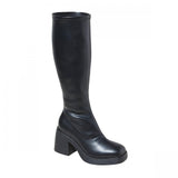 Wild Fable Womens Azzahya Tall Stretch Boots with Memory Foam Insole Black 7M