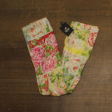 Echo Womens Sparkle Floral Patch Oblong Scarf EN1423 Peony Green Multi