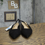 A New Day Womens Elle Slingback Pointed Toe Heels 90972876 Black 7M