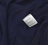 State Of Day Silk Touch Short Sleeve Pajama Shirt Top 100183585MS Navy Blue XL