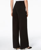 Ny Collection Womens Petites Wide Leg Pull On Palazzo Pants PQIP0025