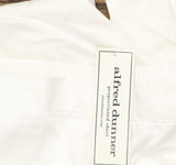 Alfred Dunner Missy Siesta Key Womens Microfiber Twill Pants 78500SK White 14