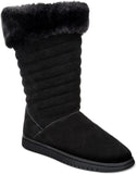 Style & Co. Womens Novaa Suede Winter & Snow Boots 10013336000 Black 9M