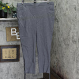 Alfred Dunner Womens Proportioned Short Allure Slim Pant Pants Gray 18 Short