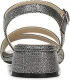 Lifestride Women's Julep Strappy Sandal I0372S1 Black Metallic 6M