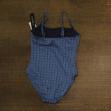 La Blanca Island Goddess Charmed Coast One Piece Swimsuit Chambray Blue 12