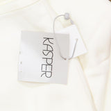 Kasper Women's Stretch Crepe Column Skirt 10551766 Vanilla Ice White 12