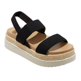 Wild Fable Womens Elliot Stretch Strappy Platform Sandals 93321834 Black 11M