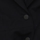 Anne Klein Womens Two-Button Compression Blazer Jacket 10909725 Asphalt Black 4