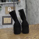 A New Day Womens Dolly Ankle Boots 88098510 Black 6.5M