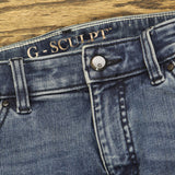 G By Giuliana G-Sculpt Womens 10 Ankle Jean 693797 Santa Monica Wash 12P