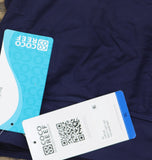 Coco Reef Waisted Mesh Ruffle Tiered Layer Swim Skort Skirt Navy Captain Blue XL