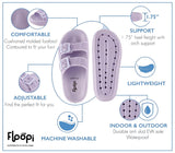 Floopi Womens Slides with Cloud Support 167cef827c5225 Grey-2 Gray 11M