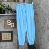 Ascot + Hart Womens Velour Graphic Jogger Pants 85654414