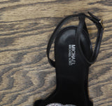 Michael Michael Kors Womens Elodie Sandals Heeled Stiletto 40F4EDHS4L Black 7M