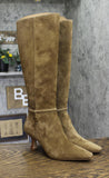 COACH Womens Raquel Sue Heeled Dress Evening Boots CW984 Cedar Brown 7B