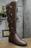 Thalia Sodi Womens Veronika Riding Boots SY089-1TH Dark Brown 7.5M