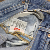 Levis Mens Vintage Y2K 501 Button Fly Jeans Bleached Blue See Measurements