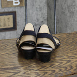 Lifestride Womens Yolo Wedge Sandal F4561F1 Navy Blue 9.5M