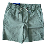 Gap Boys Elastic Waistband Front & Back Pockets Stretch Soft Twill Shorts