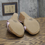 Style & Co. Womens Mulan Faux Suede T-Strap Wedge Sandals MULANF Purple 9M
