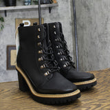 A New Day Womens Tessa Winter Boots 88375339 Black 8.5M