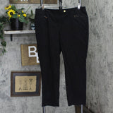 Talbots Womens Petite Soft Touch Signature Dress Pants 166f50c1609c32 Black 16P