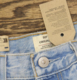 Levi's 501 Button Fly High Rise Straight Jeans 94417273 County Fair Blue 31 x 30