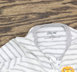 Little Me Baby Boys' Little Lion Footie Knit LBQ13240N Gray Multi 6 Months