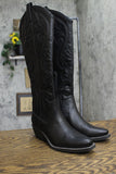 Wild Fable Kenzi Wide Calf Western Boots with Memory Foam Insole Jet Black 6M-WC
