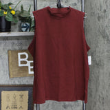 Cj Banks Womens Knit Mock Neck Sleeveless Plus Size Shirt Top 7754