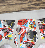 Marvel Lot of 2 Boys Superhero Briefs Underwear Gray / Red 6