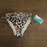 Coco Reef Inspire Printed High-Waist Bikini Bottoms U4C463 Black Multi S