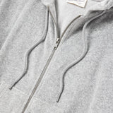 Universal Thread Womens Leisure Studio Velour Hoodie Sweatshirt 92090310 Gray XL