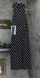 Rachel By Rachel Roy Harland Printed Halter Polka Dot Dress Black / White S
