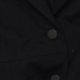 Anne Klein Womens Two-Button Compression Blazer Jacket 10909725 Asphalt Black 4
