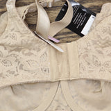 Bali Womens Lace and Smooth Underwire Bra 3432 Nude Brown 36D