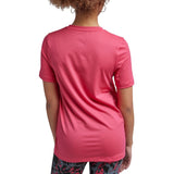 Reebok Womens Active Wear Tee Pullover Shirt Top 100205295 Bold Pink M