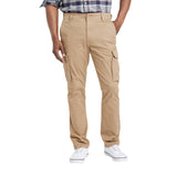 Goodfellow & Co Mens Regular Fit Straight Cargo Pants 85628189 Tan Brown 40x32