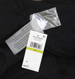 Alex Evenings Embellished 3/4 Sleeve Square Neck Side Slit Gown Dress Black 14