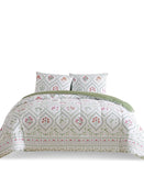 Hallmart Trisha 2-Pc. Comforter Set White Multi Twin / Twin XL