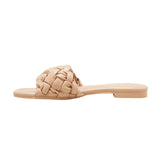 A New Day Womens Carissa Slide Sandals 86812464 Tan Brown 6M