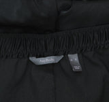 Anybody Womens Piped Satin Pajama Pants A353765 Black / White XL